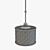Elegant Veneta Pendant Light 3D model small image 3