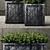 Restoration Hardware Steel Planters 3D model small image 2