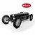 Classic Racing Legend: Bugatti Type 59 3D model small image 2