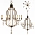 Elegant Waterloo Chandelier: V-Ray Render 3D model small image 1