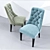 Elegant Charlotte Chair by LUXDECO 3D model small image 2