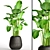Leafy Bliss: Potted Plant Delight 3D model small image 1