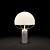 Minimalist Metal Table Lamp 3D model small image 1