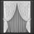 Classy Curtain Collection 3D model small image 1