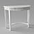 Elegant Parisio Console Table 3D model small image 1