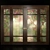 Stained Glass Double Doors Set 3D model small image 2