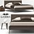 Clio Night Bed: Sleek and Modern 3D model small image 1