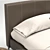 Clio Night Bed: Sleek and Modern 3D model small image 2