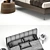 Clio Night Bed: Sleek and Modern 3D model small image 3