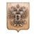 Wooden Russian Coat of Arms 3D model small image 1