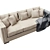 Elegant Toulouse Sofa by Dantone 3D model small image 2