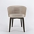 Minotti Amelie Chair 3D model small image 2