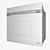 DYO130FS: Sleek Stainless Steel Electric Oven 3D model small image 2