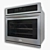 Sleek Stainless Steel Frigidaire 3D model small image 1