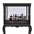 CAVIO Bar Cabinet: Elegant Design for Stylish Spaces 3D model small image 3