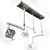 Pelton Crane Dental Lamp: Adjustable and Versatile 3D model small image 3