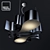 Elegant Paraaf Chandelier by Jacco Maris 3D model small image 1