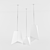 Concrete Elegance Pendant Light 3D model small image 2