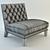 Luxury Club Chair: Kesterport Elegance 3D model small image 3