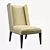 Elegant Martin Host Chair 3D model small image 1