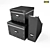 FELLO Boxes & Magazine Stands - Multicolored Storage & Display Solutions 3D model small image 1