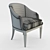 Elegant Ralph Lauren Home Chair 3D model small image 3