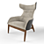 Luxury Ritzwell Beatrix Armchair 3D model small image 1