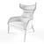 Luxury Ritzwell Beatrix Armchair 3D model small image 2
