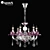 Anemone Osgona Chandelier 3D model small image 1