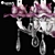 Anemone Osgona Chandelier 3D model small image 2