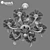 Anemone Osgona Chandelier 3D model small image 3