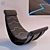 Teen Room Rocking Chair 3D model small image 2