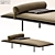POTOCCO Loom Daybed: Versatile Elegance 3D model small image 1