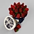 Sweet Strawberry Delight 3D model small image 2