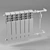 Efficient Bimetal Radiator 3D model small image 3