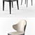 Elegant Longhi Miss Chair: Perfect Balance of Style and Comfort 3D model small image 3