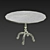 Elegant Iron Bistro Table 3D model small image 2