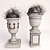 Elegant Vase Duo Set 3D model small image 3