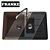 Franke Basis BFG 651-78 Sink - 8 Colors, Fragranit Finish 3D model small image 1