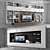 Jesse Open Wall Units 3D model small image 1