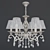 Maytoni Elegant Crystal Chandelier 3D model small image 1