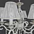 Maytoni Elegant Crystal Chandelier 3D model small image 2