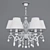 Maytoni Elegant Crystal Chandelier 3D model small image 3