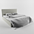 Bonaldo Modern King Size Bed 3D model small image 1