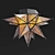 Glimmering Mercury Glass Star 3D model small image 3