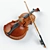 Ethereal Violin Masterpiece 3D model small image 1