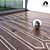 Elegant Wood Parquet with Brass Inlay 3D model small image 1