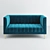 Fleure Sofa: Luxurious Comfort and Style 3D model small image 1
