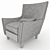 Elegant Holen Chair: Traditional Comfort and Style 3D model small image 3