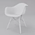 Eames Style DAW Chair: Iconic Design 3D model small image 2